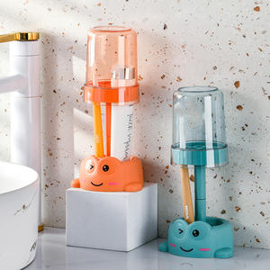 Gobelet de rinçage en plastique jetable avec brosse à dents pot dentaire ensemble de toilette pour boîte de rangement d'appareils dentaires - Product Image 4