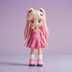 Figurine de collection miniature en PVC 3D personnalisée, kit de modèle de jouet de dessin animé, figurine d'action <span class=keywords><strong>manga</strong></span>, version Q, animation occidentale - Product Image 1