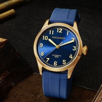 Montre de plongée vintage haut de gamme pour homme en bronze CuSn8, logo personnalisé, automatique, mécanique, 200m