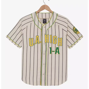 เสื้อเบสบอลทีมทีมชาติเท็กซัส สหรัฐอเมริกา แบบสั่งทำพิเศษจากโรงงาน Tontons พร้อมปักชื่อ หมายเลข และโลโก้  ระบายอากาศได้ดี ไซส์พลัส สำหรับทุกเพศ - Product Image 1