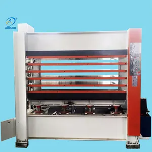 Machine à bois vente en gros machine de presse à chaud pour la fabrication de contreplaqué et de voiture de Qingdao Allison