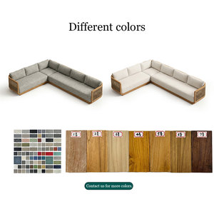 Ensemble <span class=keywords><strong>de</strong></span> canapés <span class=keywords><strong>de</strong></span> patio <span class=keywords><strong>de</strong></span> luxe <span class=keywords><strong>pour</strong></span> hôtel, base en teck massif, corde tressée, résistant aux intempéries, <span class=keywords><strong>pour</strong></span> resort - Product Image 4