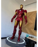 Figura de Marvel Tamaño Natural Resina Fibra de Vidrio Iron Man Escultura Iron Man MK47 1 a 1 Estatua en Venta