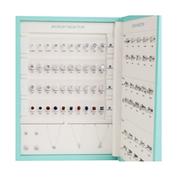 Kit de fabrication de bijoux GemTrue DK112, ensemble de présentoir pour bagues, boucles d'oreilles, colliers, outils de test, boîte à diamants
