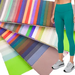 jdttex stock lot 73 polyester 27 spandex moisture wicking microfiber fitness fabric for yoga and sports