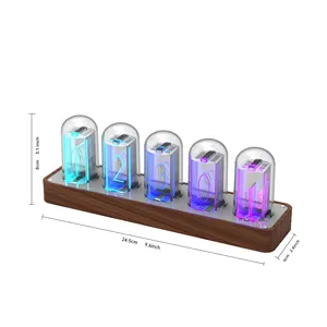 Nixie Despertador Con Luz Reloj Despertador Inteligente Reloj Despertador Digital