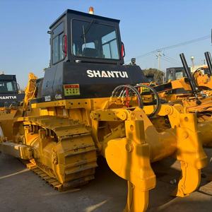 รถดันดินตีนตะขาบสีเหลือง CHINA Shantui SD22 รุ่นปี 2020 เครื่องยนต์คัมมินส์ พร้อมปั๊ม สำหรับงานก่อสร้าง - Product Image 1