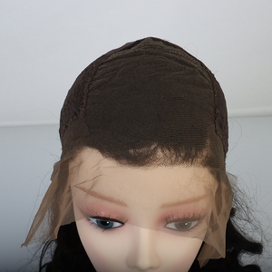 <span class=keywords><strong>Ginner</strong></span> 13x4 Lace Front Echthaar-Perücke aus Brasilianischem Remy-Haar für Frauen, HD Transparent, Lang, Schwarz, 180% Dichte - Product Image 6