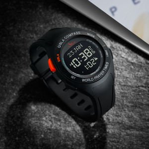 Azan-reloj con alarma de viaje musulmán para hombre y mujer, pulsera deportiva de plástico Popular, a la moda, con encanto, para hombre y mujer, <span class=keywords><strong>2022</strong></span> - Product Image 3