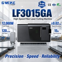 Máquina de Corte Láser de Fibra de Alta Precisión de 6000W, Control Cypcut, Yaskawa HIWIN, CNC de 3 Ejes, Alta Velocidad, Acero Inoxidable Grueso