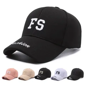 Sıcak satış yeni 6 Panel erkek şapka özel nakış kavisli ağız beyzbol şapkası özel Logo Unisex ayarlanabilir spor beyzbol şapkası