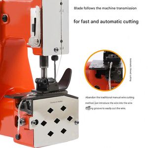 Máquina Selladora de Bolsas Tejidas Eléctrica Portátil de Uso Industrial y Doméstico, Máquina Ensacadora de Alimentos para Arroz - Product Image 4