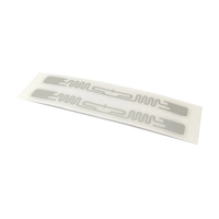 Étiquette électronique transparente UHF 915MHZ RFID 9640, étiquette RFID longue portée résistante aux UV pour le contrôle d'accès des véhicules