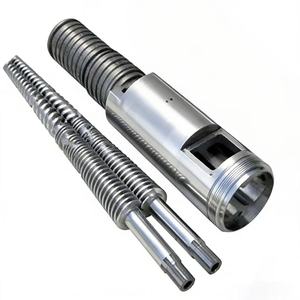 Pièces de machine extrudeuse JinSheng Long Life : Vis simple et cylindre PE pour ligne d'extrusion, au meilleur prix - Product Image 6