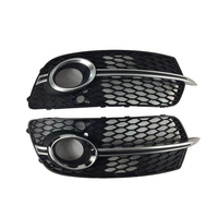 Kit carrosserie le plus vendu : Cache de phare antibrouillard en ABS, grille nid d'abeille pour Audi Q5 SQ5, mise à niveau RSQ5 2013-2017