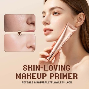 Hunmui Zero Pore Soft Focus <b>Makeup</b> <b>Primer</b> Cream Blur Pores Smooth Texture Oil Control Long Wear - Product Image 3