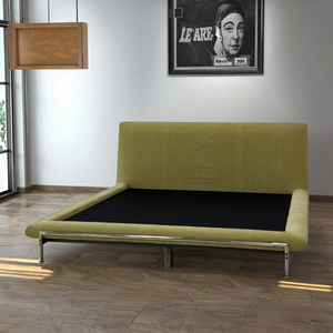 Lit superposé simple, canapé-lit, bois massif moderne et tissu, durable, écologique, pour chambre à coucher, hôtel - Product Image 6