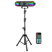 Nouveauté : Lumières laser 80W 7 en 1 pour club, bar, mariage, karaoké, discothèque, DJ, boule magique, lumières de scène RGBW