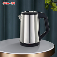 Bouilloire électrique sans fil en acier inoxydable OEM/ODM 2.0L New Kettles Bouilloire électrique avec protection contre le sec