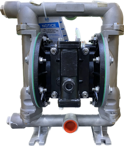Pompe pneumatique à diaphragme en acier inoxydable 304/316, OEM, en aluminium, revêtement PFA/PTFE, 50 GPM, 120 PSI, pour applications moyennes - Product Image 5