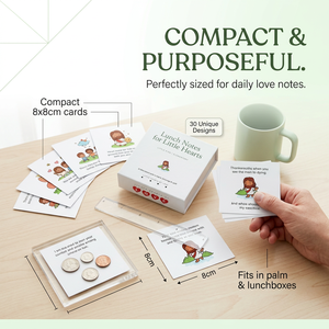 Custom Children <strong>Lunch</strong> Encouragement Cards <strong>Set</strong> 30pcs Coated Paper Color Print Faith-Inspired Note Cards for Kids Lunchbox Gift - Product Image 4