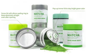 Meilleur Fournisseur Chine Thé Vert Matcha en Poudre Biologique Kasher Halal Certifié Santé Minceur Spécialité Prix Compétitif Boîte - Product Image 4