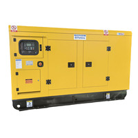 Générateur diesel silencieux de haute qualité Perkings 8kw-150kw 200kva300kva 50kva avec ATS, tension nominale 230v/480v et radiateur en cuivre