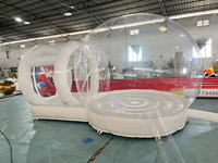 Tente à bulles transparente 3M/4M/5M ballons château sautant gonflable pour enfants maison à bulles pour parc de trampoline