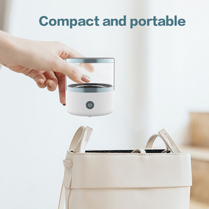 GOLDROSA US4 Portable Electric Dental UV Ultrasonic Cleaner Digital Timer 180ml Capacity <b>Braces</b> Retainers 45kHz High Household - Product Image 6