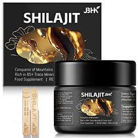 Vente en gros OEM Marque privée Naturel Pur Original 50g Résine d'Or de Shilajit de l'Himalaya en vrac avec Ashwagandha pour Adultes