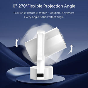 R3 Mini 1080P Proyector de cine en casa inteligente Proyector de bolsillo WIFI <span class=keywords><strong>port</strong></span>átil con puerto de carga USB LED 250 Ansi para juegos Cine - Product Image 3