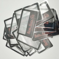Customised Logo Magnifying Card Durable Portable PVC/Plastic Promotional Business Gifts for Wholesale