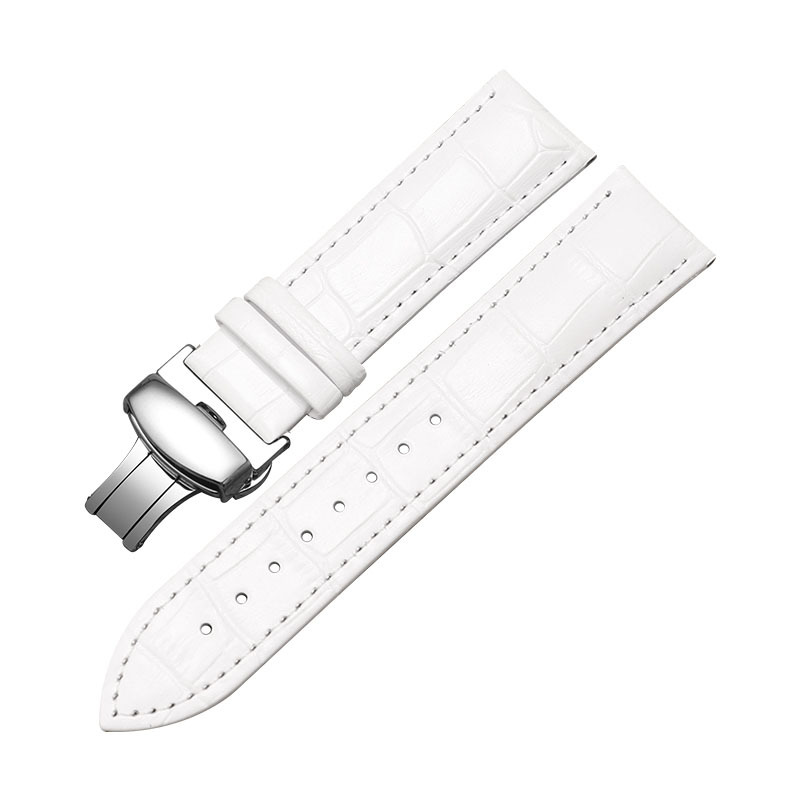 Bambou blanc - Boucle papillon à motif commun