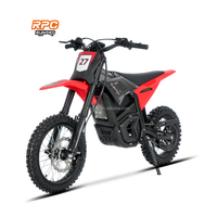 Moto électrique tout-terrain haute performance 4500W 48V 60V avec roues 14/12 17/14 et suspension intégrale pour la course