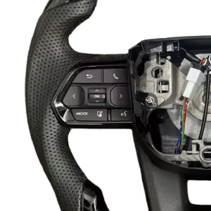 Volante Negro Piano para <span class=keywords><strong>Lexus</strong></span> <span class=keywords><strong>LC</strong></span> <span class=keywords><strong>500</strong></span> 500h 2016-2026, Mejora Interior, Volante Personalizado de Fibra de Carbono - Product Image 4