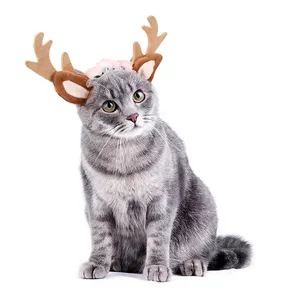 Noel sıcak satmak şık ve basit Pet aksesuarları Headbands kedi ve köpek evcil hayvanlar için dekoratif aksesuarlar
