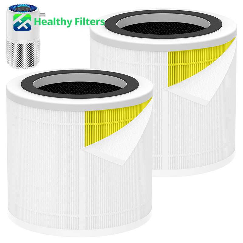 3-in-1 HEPA & Activated Carbon Filter Replacement - Compatible with ...