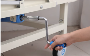 Varilla de manivela para cama de hospital, de acero galvanizado, longitud personalizada, antirrobo, para camas de cuidado médico y de residencias de ancianos con manivela simple - Product Image 4