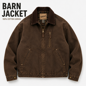 Fabricants de vestes en toile pour hommes sur mesure OEM ODM, style vintage, <span class=keywords><strong>col</strong></span> en velours côtelé, à carreaux, en coton épais, avec poches zippées, coupe décontractée, vêtements de travail - Product Image 1