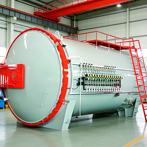 Autoclave composite aérospatial haut de gamme pour <span class=keywords><strong>pièces</strong></span> d'avion, <span class=keywords><strong>four</strong></span> de polymérisation haute pression, autoclave composite conforme CE à vendre - Product Image 5