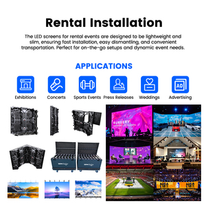 Sistema Completo <span class=keywords><strong>XR</strong></span> P2.6 P3.91 Never Black, Panel Modular para Fondo de Escenario, Pantalla LED Interior, Resistente al Agua IP66, Resolución 8K - Product Image 3
