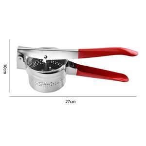 Écrase-pommes en acier inoxydable, presse-ail en acier inoxydable, accessoires de cuisine en acier inoxydable, cadeau de la Saint-Valentin, gadgets de cuisine - Product Image 2