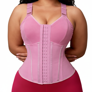 Fabricant de gaine amincissante en latex avec logo personnalisé, gaine de compression abdominale colombienne, vente en gros, grande taille, avec soutien-gorge intégré - Product Image 6