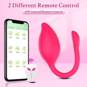 STELLAR PATH Vibrateur féminin portable à 9 fréquences, télécommande via application de téléphone portable, stimulation du point G sans fil, silicone + ABS - Product Image 4