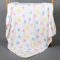 Serviette de bain carrée en gaze de bambou lavée à six couches Moderne et simple Couverture de bébé pour enfants