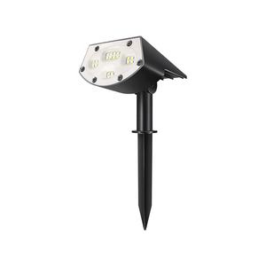 Lampes de jardin solaires sans fil 2 en 1 20 LEDs Projecteurs de paysage d'extérieur étanche Lampe solaire pour chemin mural pour cour et allée - Product Image 1
