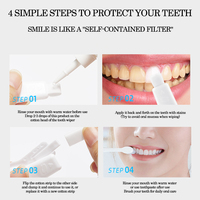 Eliminar el cálculo del suero dental Eliminar el mal aliento Suero Esencia Blanqueamiento de dientes Suero blanqueador de dientes de hierbas orgánicas naturales