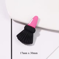 Offre Spéciale Maquillage Artificiel Série Baiser Miroir Lèvres Parfum Conception Dos Plat Résine Cabochon Résine Pièces pour Souvenirs