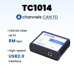 Analyseur de bus CAN 4 canaux TC1014 Pro |   Outil de bus automobile 8 Mbps pour les tests de véhicules à énergie nouvelle - Product Image 1