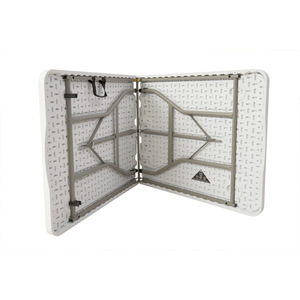 Mesa de comedor al aire libre Plegable ligera y duradera moderna de plástico para sala de estar y banquete - Product Image 3